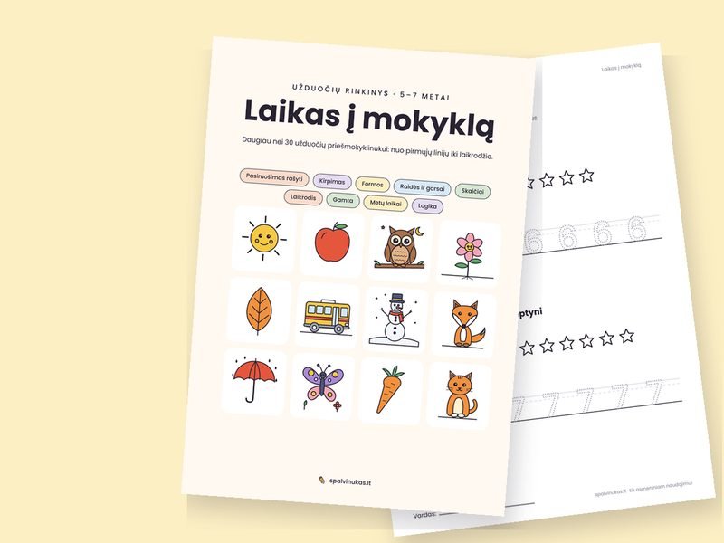 Laikas į mokyklą – peržiūra