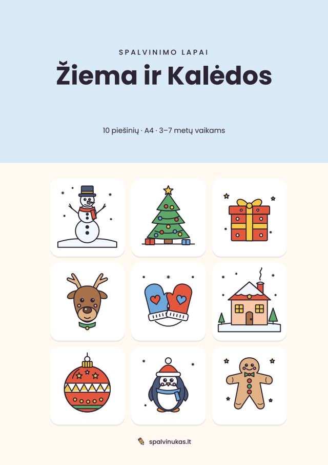 Žiema ir Kalėdos – puslapio peržiūra